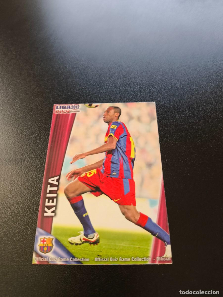 Fu&szlig;ball-Sticker: 14 KEITA BARCELONA MUNDICROMO FICHAS LIGA 2011 2012 11 12 NO PANINI ESTE MEGACRACKS