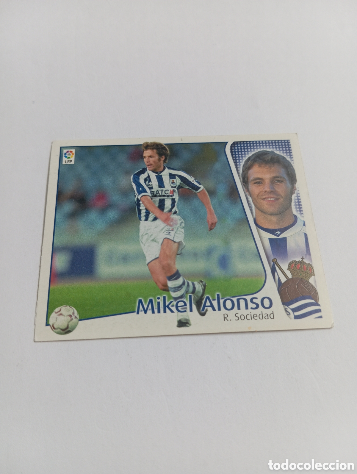 Fu&szlig;ball-Sticker: MIKEL ALONSO Real Sociedad LIGA ESTE 2004 2005 PANINI 04 05