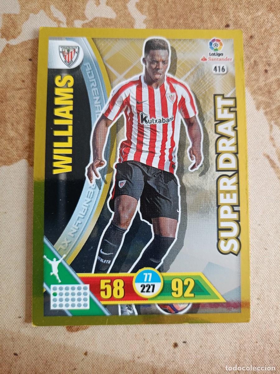 Cromos de f&uacute;tbol: # S&uacute;per Draft 416 WILLIAMS Adrenalyn 2016-17 - Foto 1