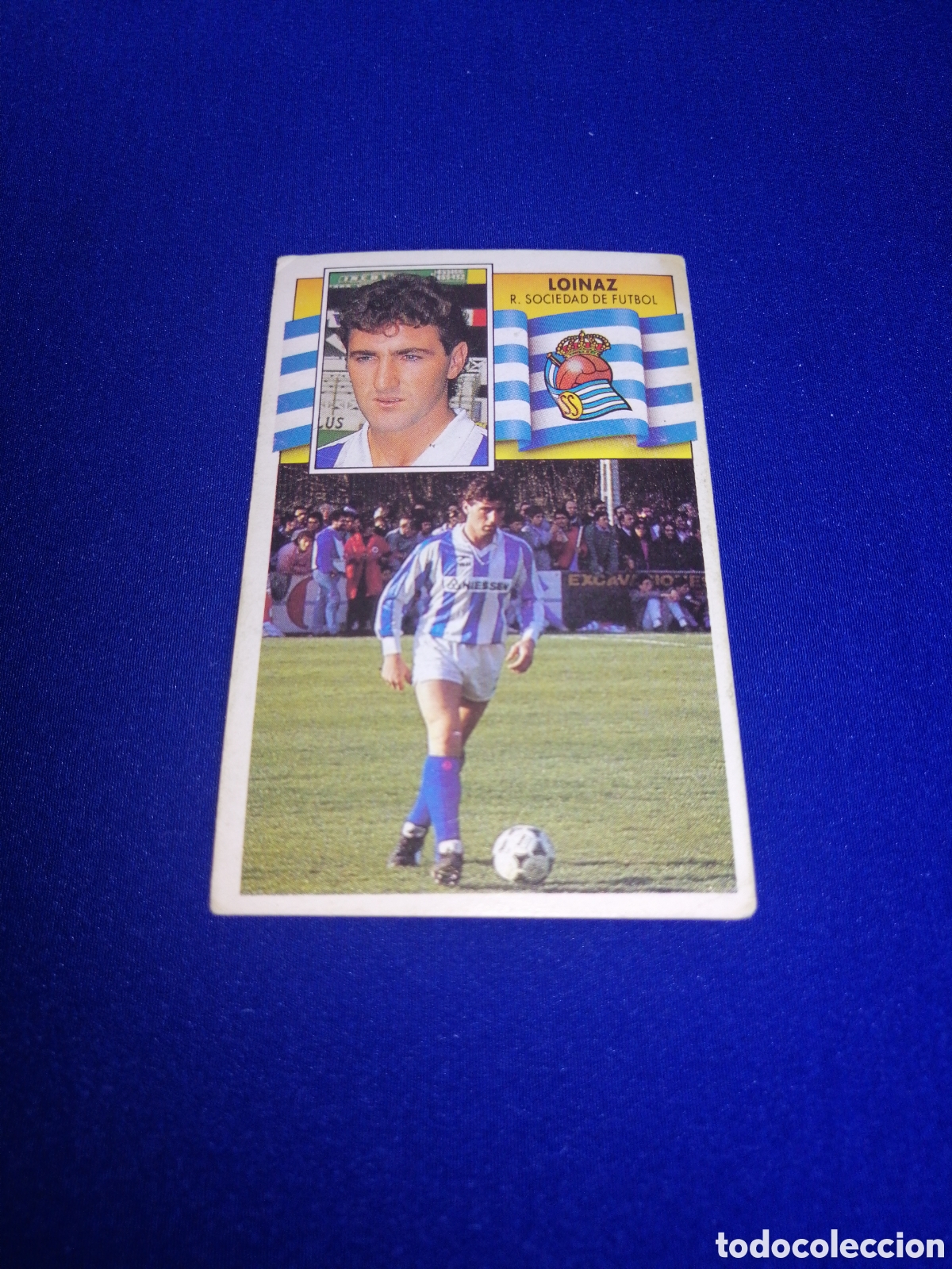 Cromos de F&uacute;tbol: LIGA 90-91 REAL SOCIEDAD DE F&Uacute;TBOL - LOINAZ