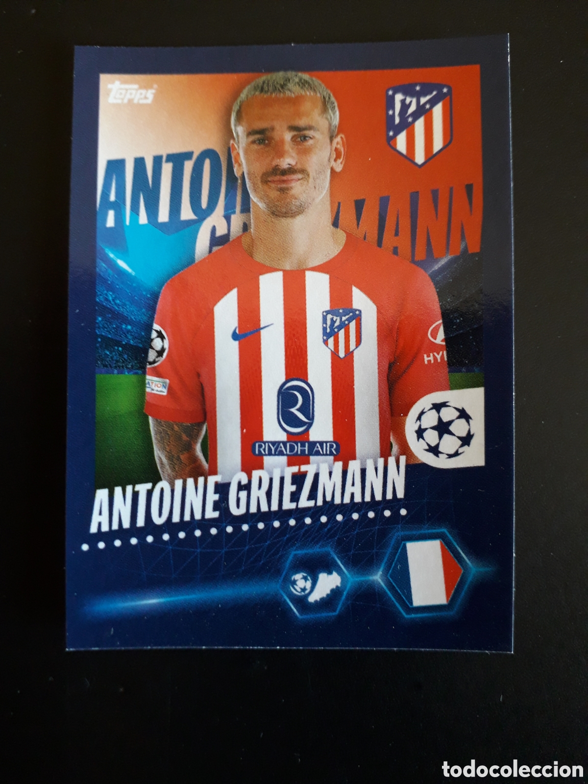 Cromos de F&uacute;tbol: GRIEZMANN AT MADRID N&deg; 78 UEFA CHAMPIONS LEAGUE SEASON TOPPS 23 24 2023 2024 PEDIDO M&Iacute;NIMO 3&euro;.