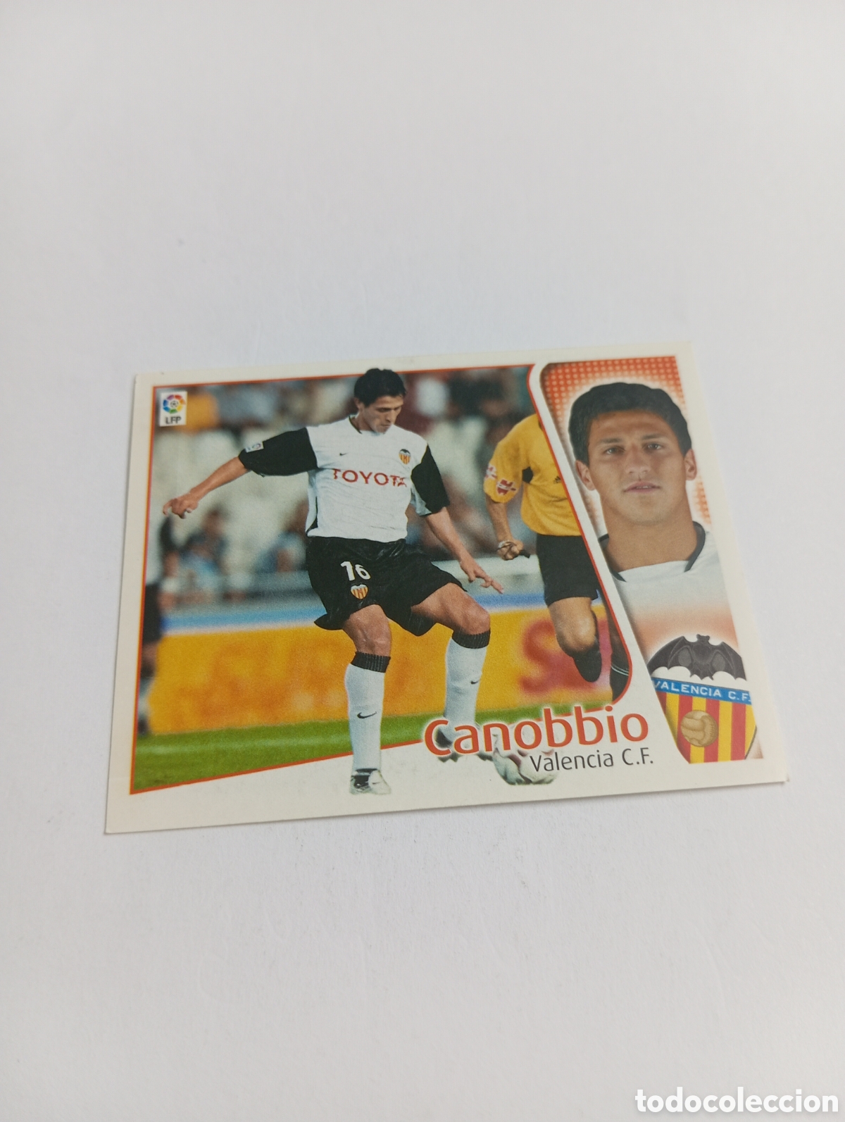 Cromos de F&uacute;tbol: CANOBBIO BAJA Valencia LIGA ESTE 2004 2005 PANINI 04 05