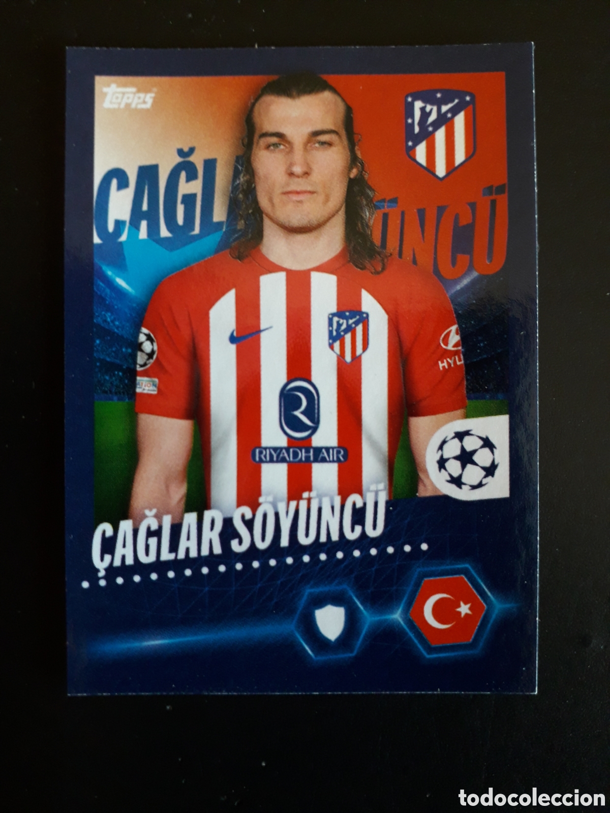 Cromos de F&uacute;tbol: &Ccedil; S&Ouml;Y&Uuml;NC&Uuml; AT MADRID N&deg; 72 UEFA CHAMPIONS LEAGUE SEASON TOPPS 23 24 2023 2024 PEDIDO M&Iacute;NIMO 3&euro;