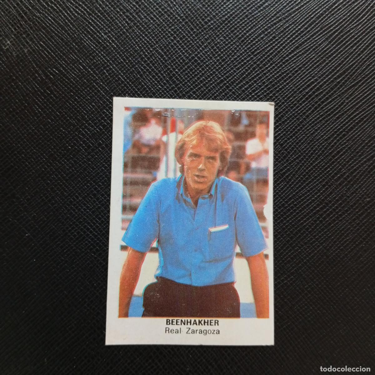 Cromos de F&uacute;tbol: BEENHAKHER ZARAGOZA CANO 1983 1984 CROMO FUTBOL 83 84 LIGA - DESPEGADO - A113 PG109