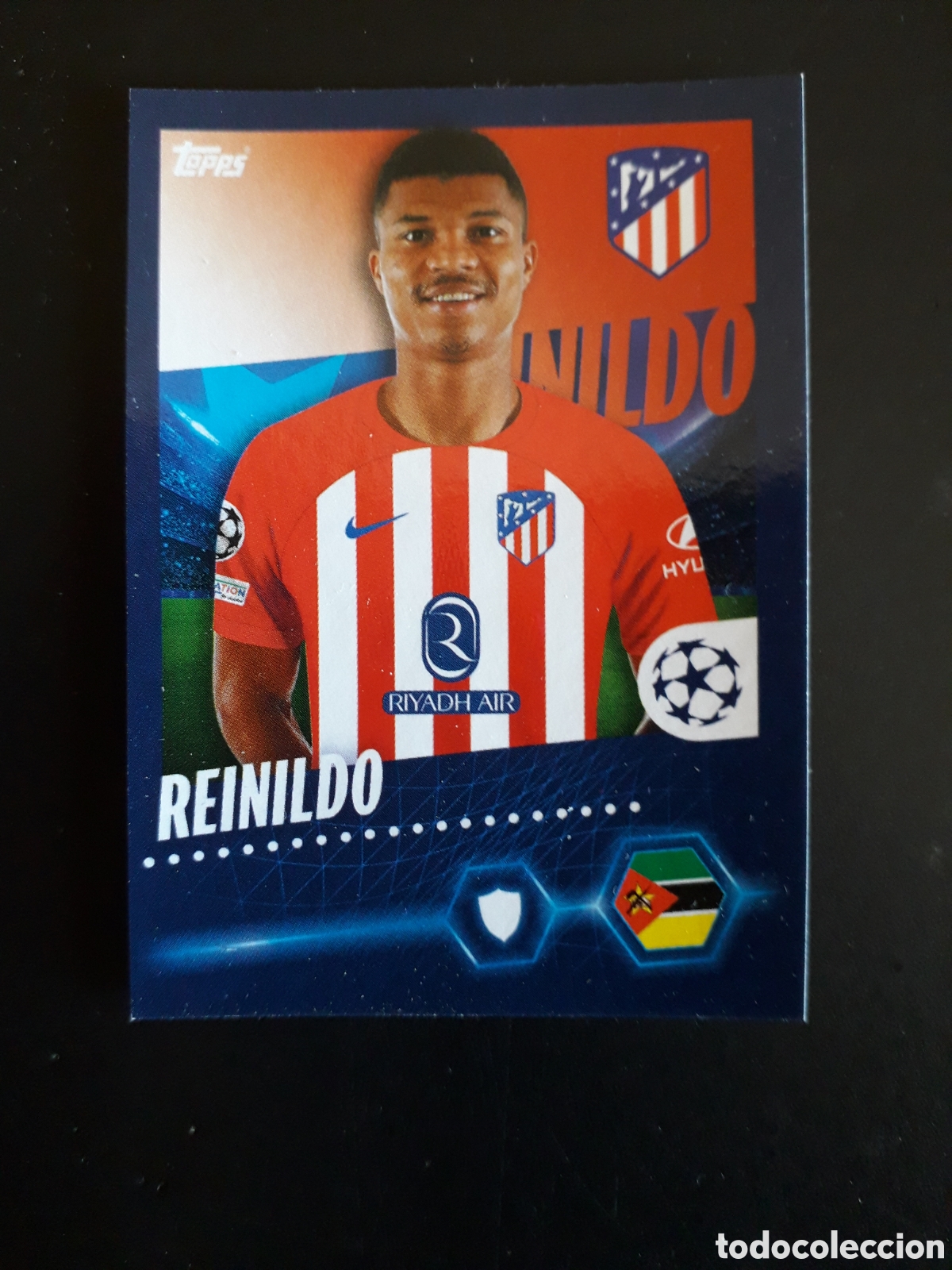 Cromos de F&uacute;tbol: REINILDO AT MADRID N&deg; 70 UEFA CHAMPIONS LEAGUE SEASON TOPPS 23 24 2023 2024 PEDIDO M&Iacute;NIMO 3&euro;