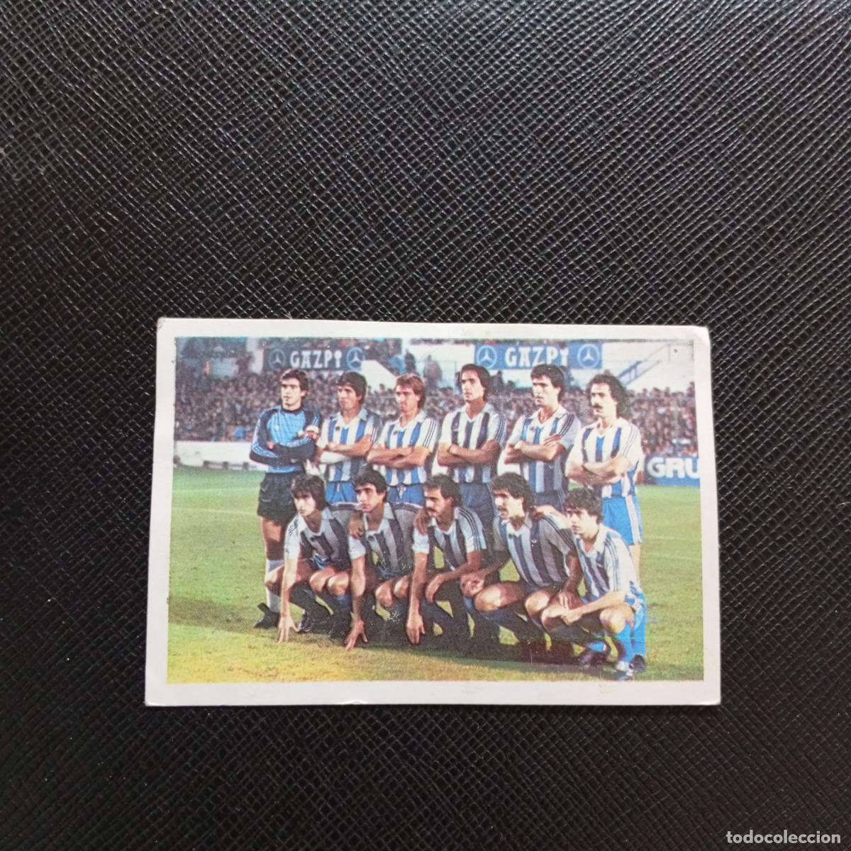 Cromos de F&uacute;tbol: ALINEACION REAL SOCIEDAD CANO 1983 1984 CROMO FUTBOL 83 84 LIGA - DESPEGADO - A113 PG109