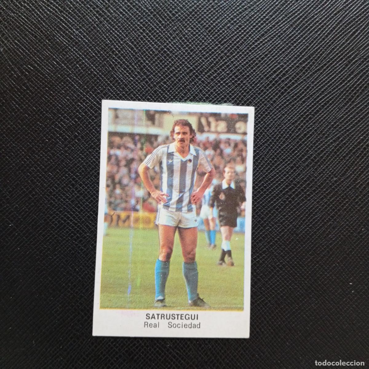 Cromos de F&uacute;tbol: SATRUSTEGUI REAL SOCIEDAD CANO 1983 1984 CROMO FUTBOL 83 84 LIGA - DESPEGADO - A113 PG109