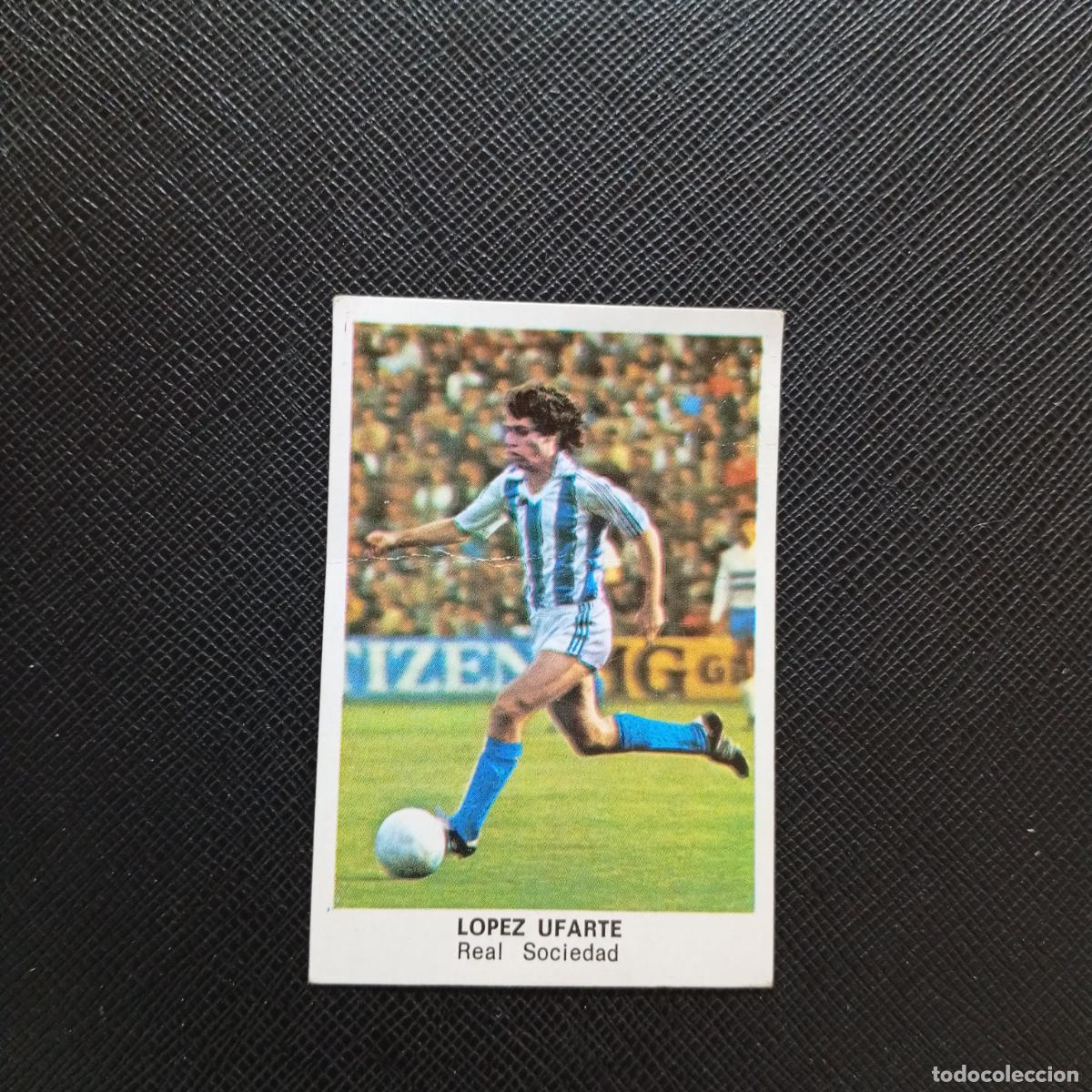 Cromos de F&uacute;tbol: LOPEZ UFARTE REAL SOCIEDAD CANO 1983 1984 CROMO FUTBOL 83 84 LIGA - DESPEGADO - A113 PG109