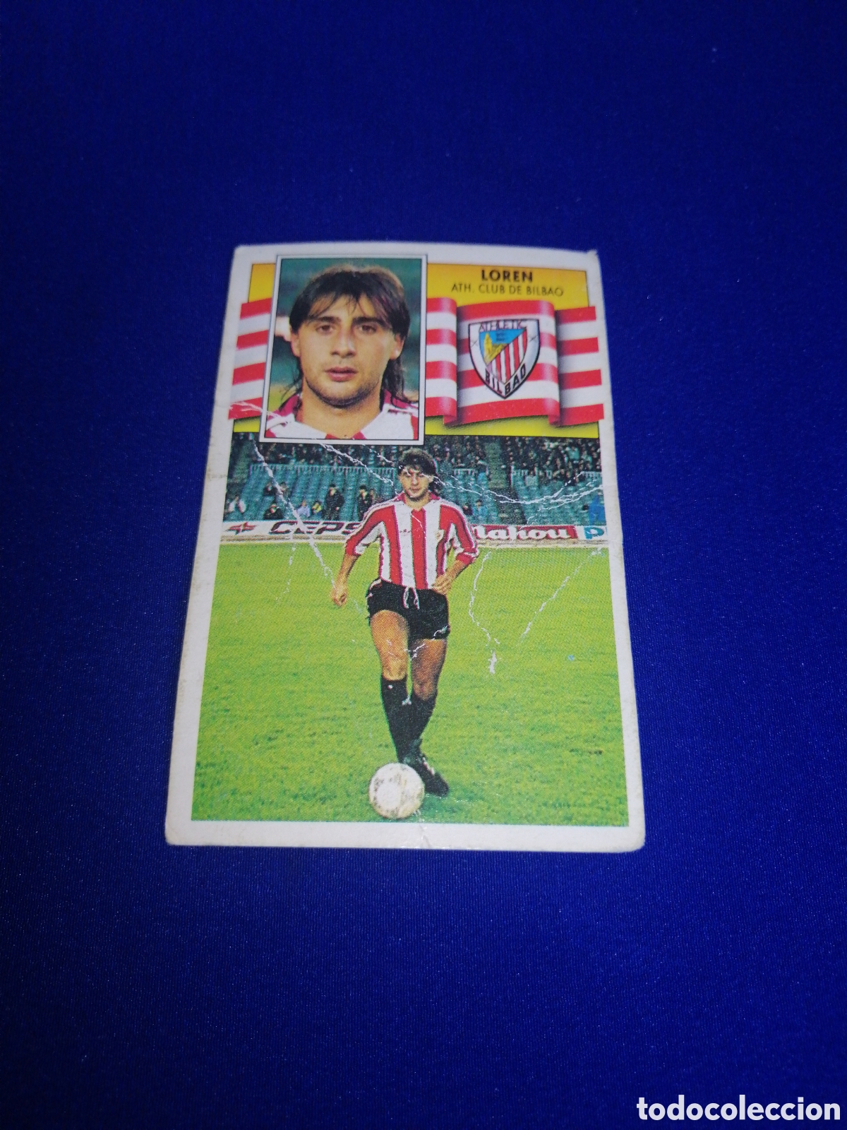 Cromos de Futebol: LIGA 90-91 - ATL&Eacute;TICO DE BILBAO - LOREN