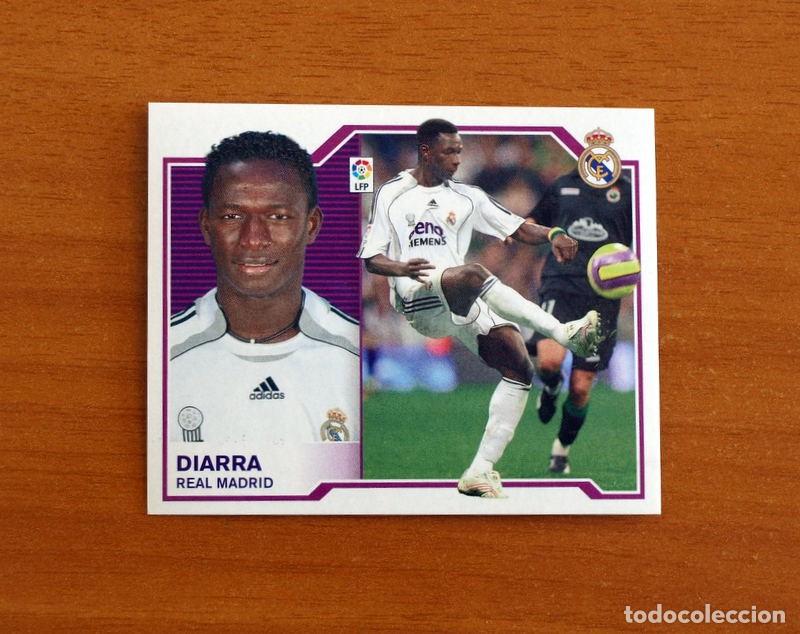 Cromos de F&uacute;tbol: Real Madrid - Diarra - Liga 2007-2008, 07-08 - Ediciones Este - Nunca Pegado