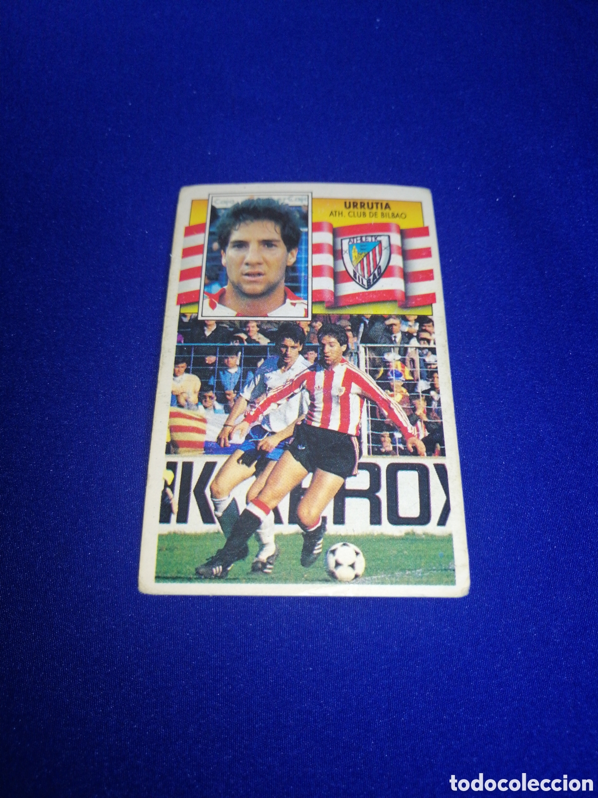 Cromos de F&uacute;tbol: LIGA 90-91 - ATL&Eacute;TICO DE BILBAO - URRUTIA