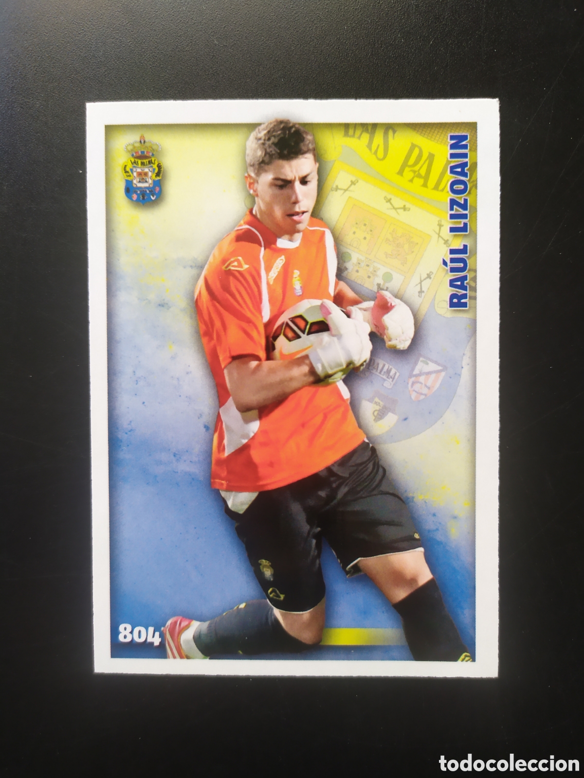 Figurine di Calcio: Mundicromo fichas Liga 2014 2015 14 15 Raul Lizoain n&deg; 804 Las Palmas