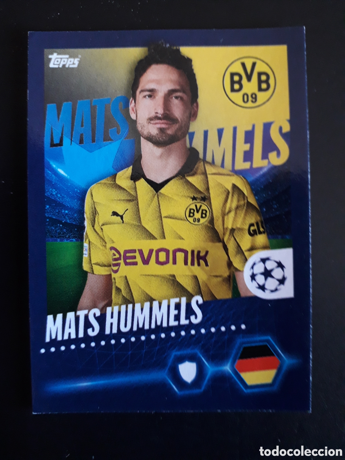 Cromos de F&uacute;tbol: HUMMELS BORUSSIA DORTMUND N&deg; 88 UEFA CHAMPIONS LEAGUE SEASON TOPPS 23 24 2023 2024 PEDIDO M&Iacute;NIMO 3