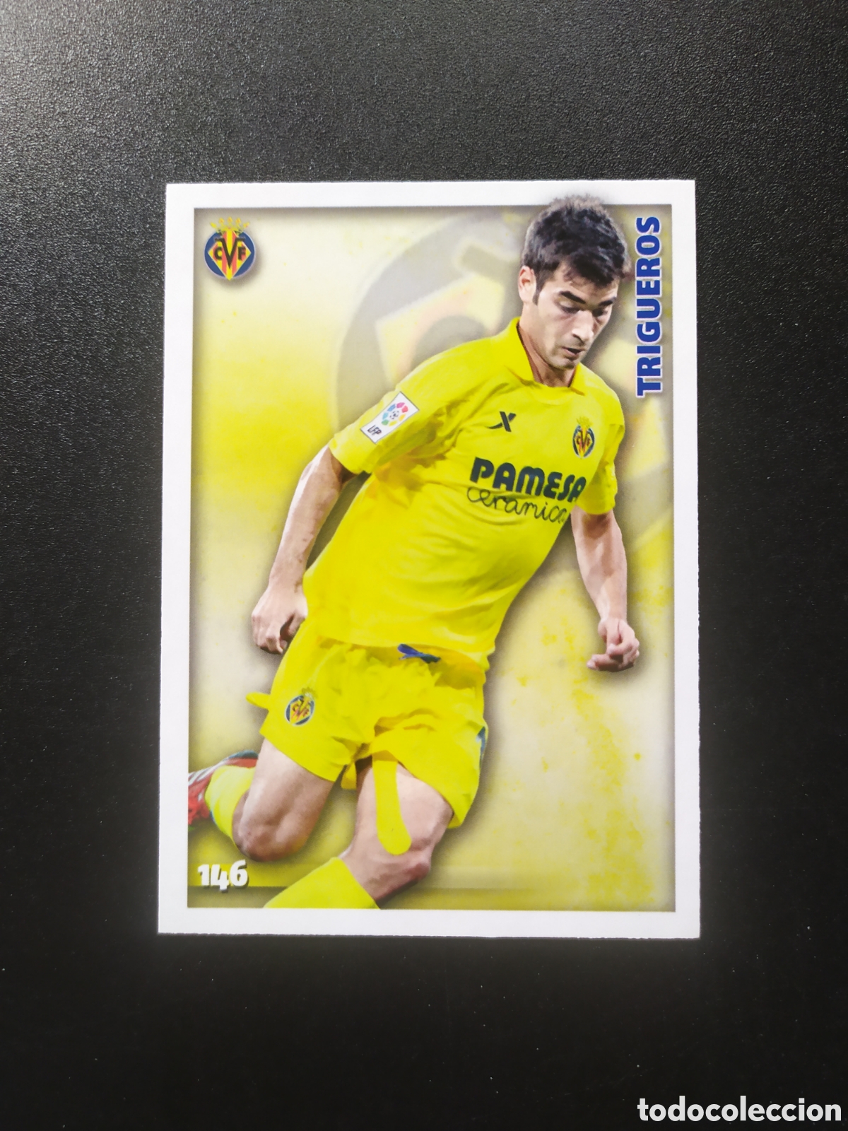 Cromos de F&uacute;tbol: Mundicromo fichas Liga 2014 2015 14 15 Trigueros n&deg; 146 Villarreal