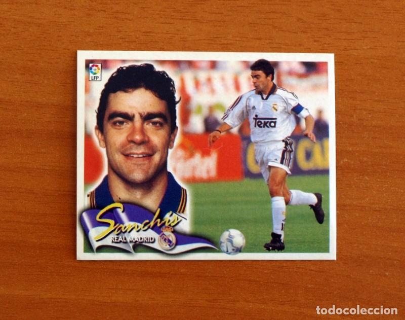 Cromos de F&uacute;tbol: Real Madrid - Sanchis - Ediciones Este Liga 2000-2001, 00-01 - Nunca Pegado