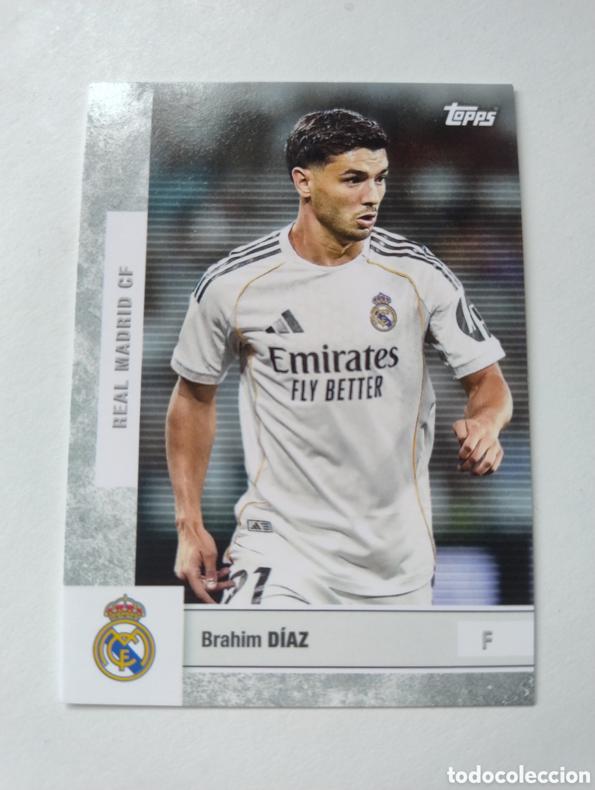 Cromos de F&uacute;tbol: 20 - Brahim D&iacute;az - Real Madrid - Topps Team Set 2925 - 2026