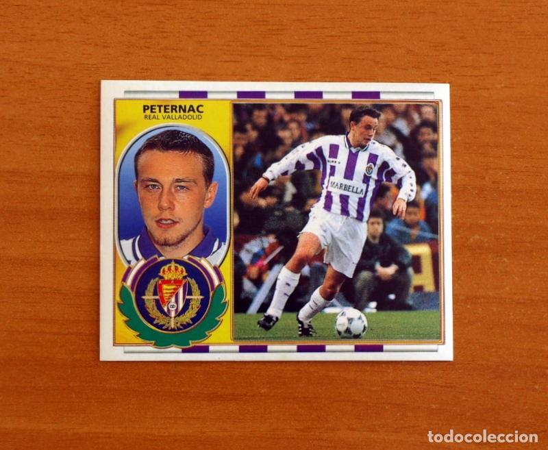 Fu&szlig;ball-Sticker: Real Valladolid - Peternac - Ediciones Este Liga 1996-1997, 96-97 - Nunca Pegado