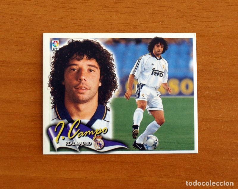 Cromos de F&uacute;tbol: Real Madrid - Iv&aacute;n Campo - Ediciones Este Liga 2000-2001, 00-01 - Nunca Pegado