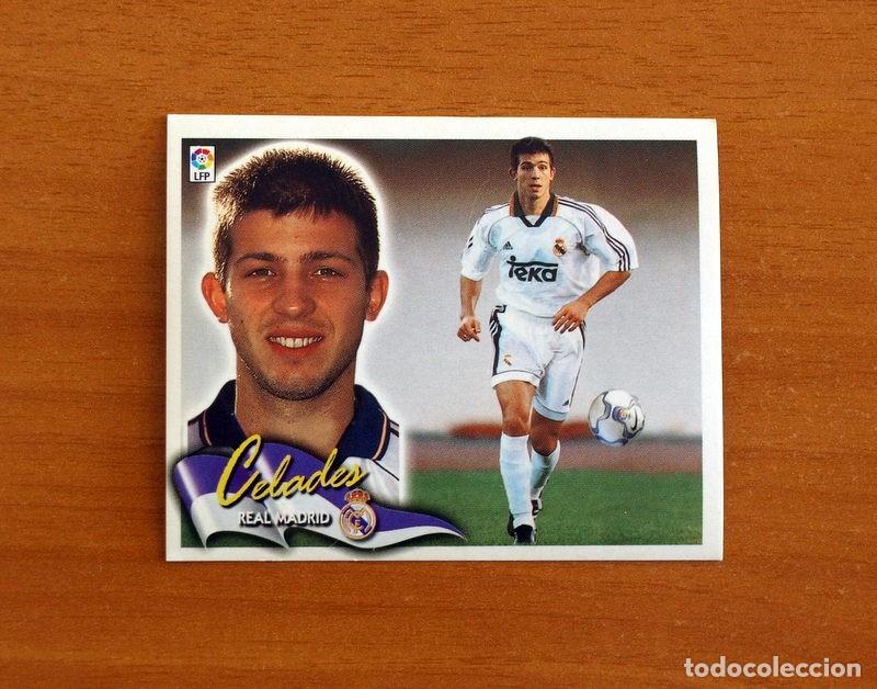 Cromos de F&uacute;tbol: Real Madrid - Celades - Fichaje n&ordm; 2 - Ediciones Este Liga 2000-2001, 00-01 - Nunca Pegado