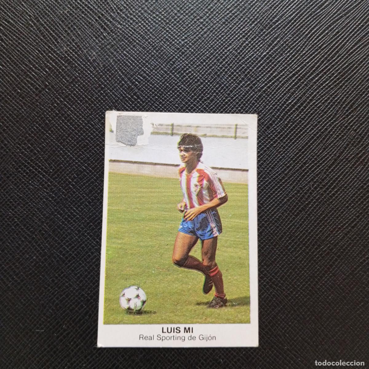 Cromos de F&uacute;tbol: LUIS MI SPORTING GIJON CANO 1983 1984 CROMO FUTBOL 83 84 LIGA - DESPEGADO - A113 PG109