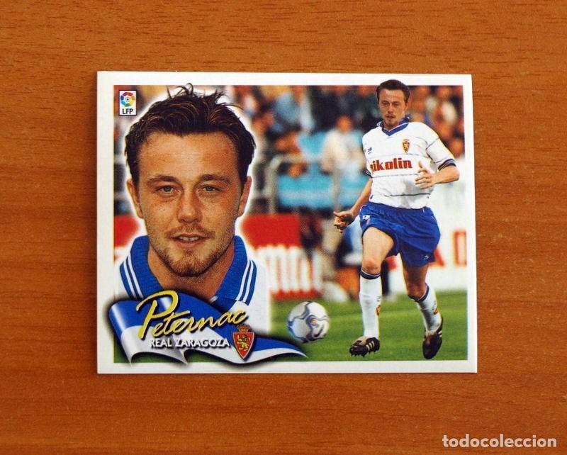 Cromos de F&uacute;tbol: Real Zaragoza - Peternac - Ediciones Este Liga 2000-2001, 00-01 - Nunca Pegado