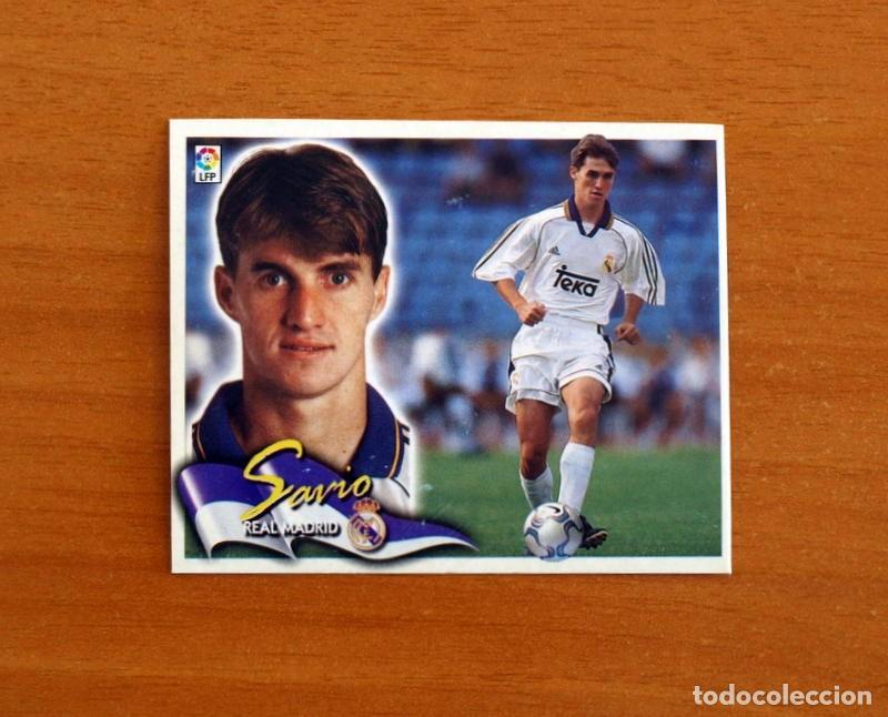 Cromos de F&uacute;tbol: Real Madrid - Savio - Ediciones Este Liga 2000-2001, 00-01 - Nunca Pegado