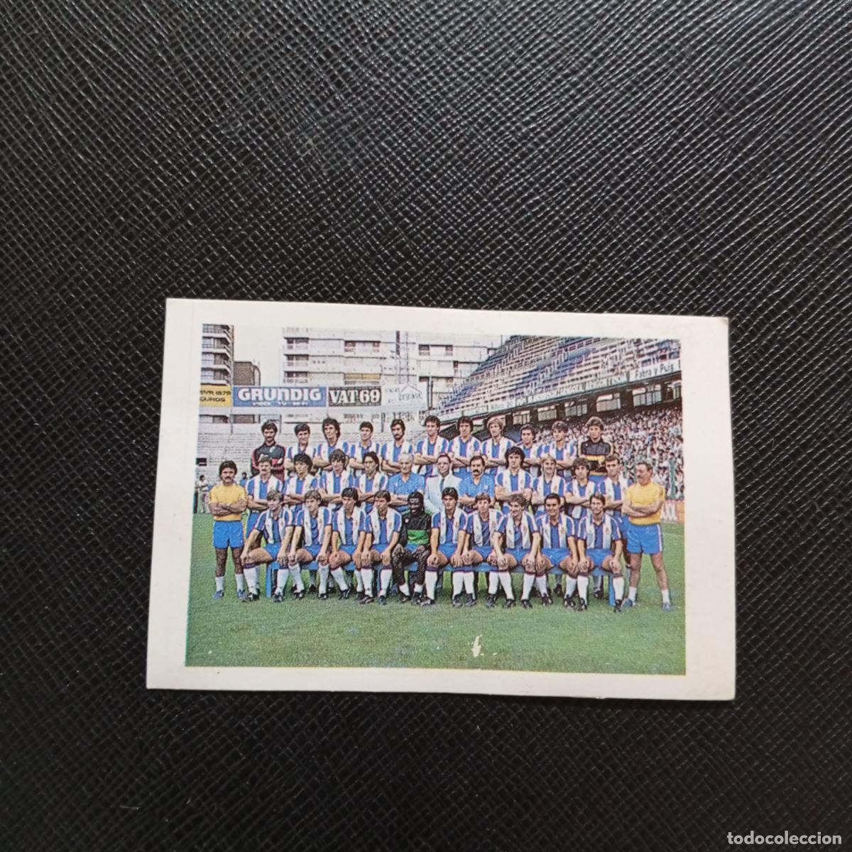 Figurine di Calcio: PLANTILLA ESPA&Ntilde;OL CANO 1983 1984 CROMO FUTBOL 83 84 LIGA - DESPEGADO - A113 PG136