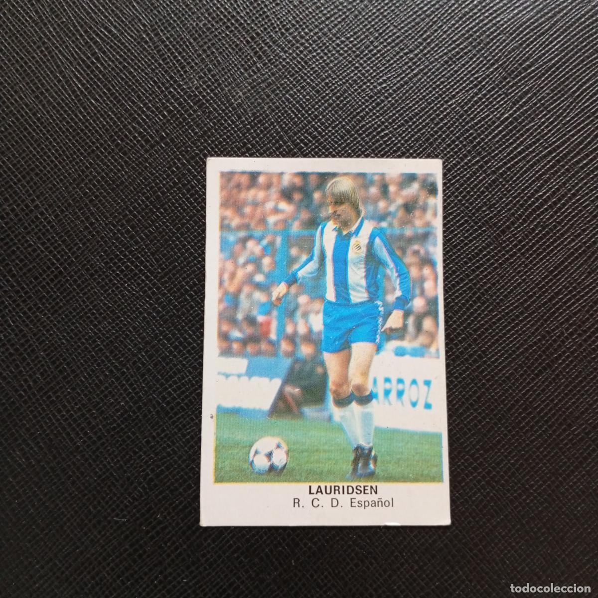 Cromos de F&uacute;tbol: LAURIDSEN ESPA&Ntilde;OL CANO 1983 1984 CROMO FUTBOL 83 84 LIGA - DESPEGADO - A113 PG136