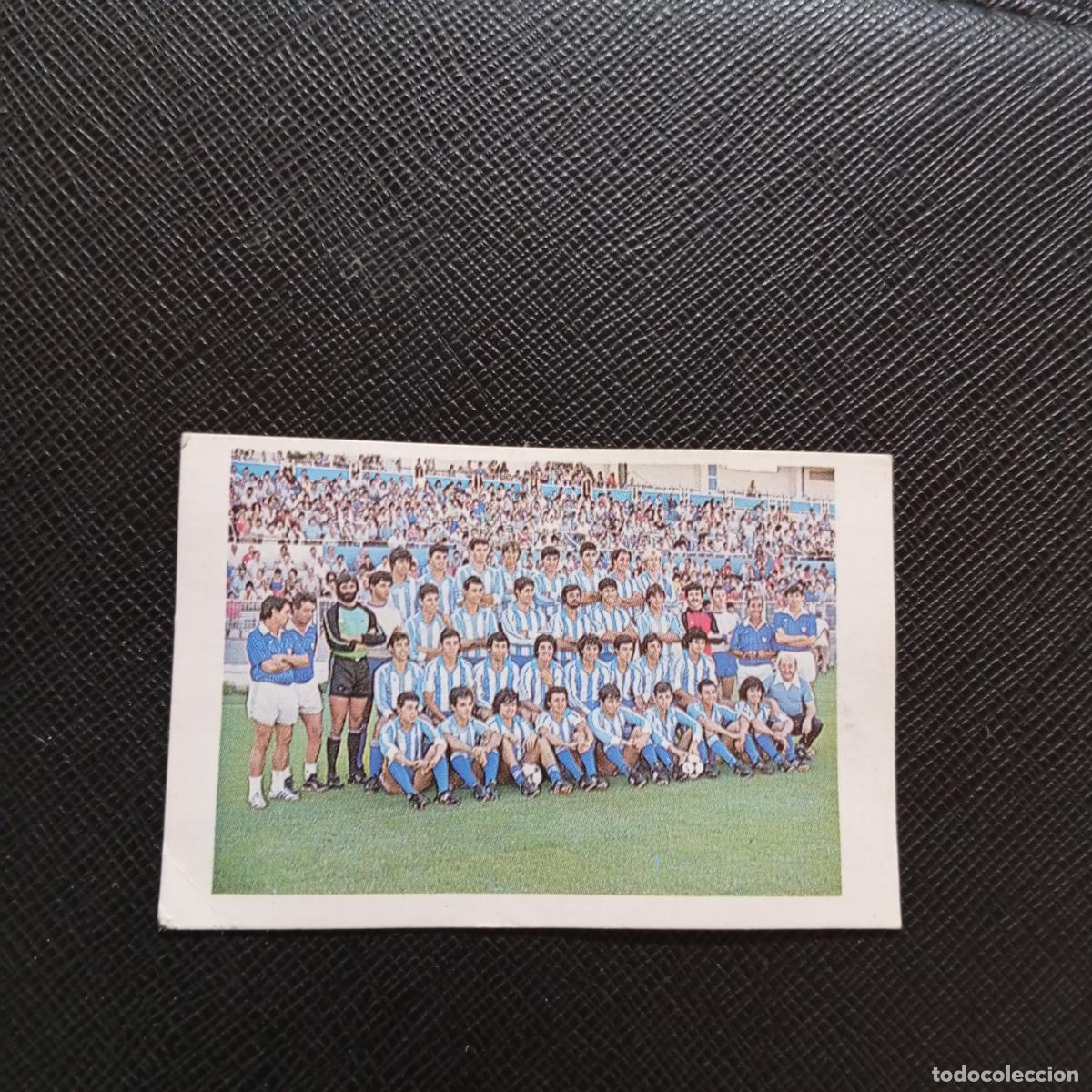 Cartes &agrave; collectionner de Football: PLANTILLA MALAGA CANO 1983 1984 CROMO FUTBOL 83 84 LIGA - DESPEGADO - A113 PG145