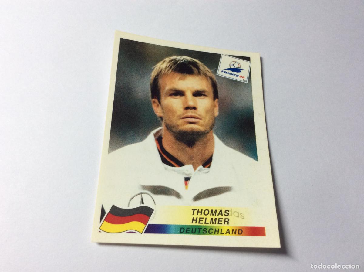 Cromos de Futebol: 374 Thomas Helmer Alemania CROMO STICKER Francia 1998 PANINI