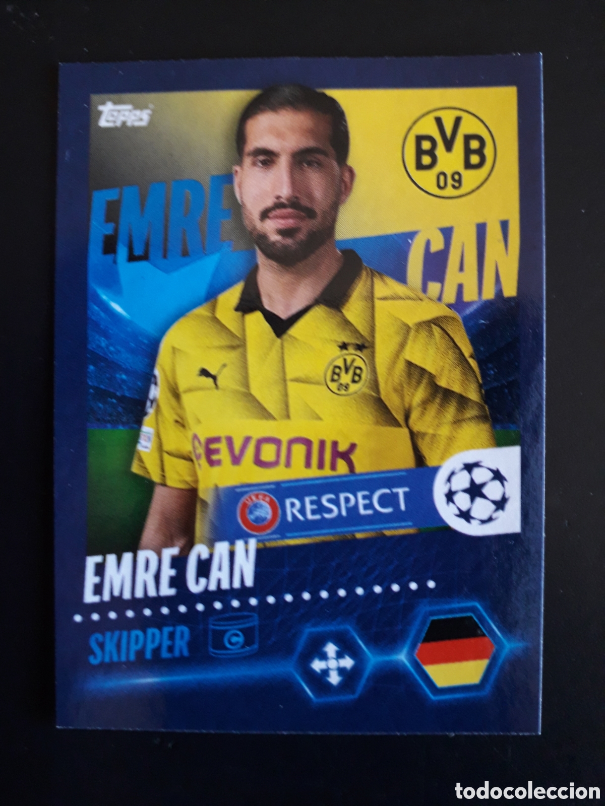 Cromos de F&uacute;tbol: EMRE CAN BORUSSIA DORTMUND N&deg; 95 UEFA CHAMPIONS LEAGUE SEASON TOPPS 23 24 2023 2024 PEDIDO M&Iacute;NIMO 3&euro;