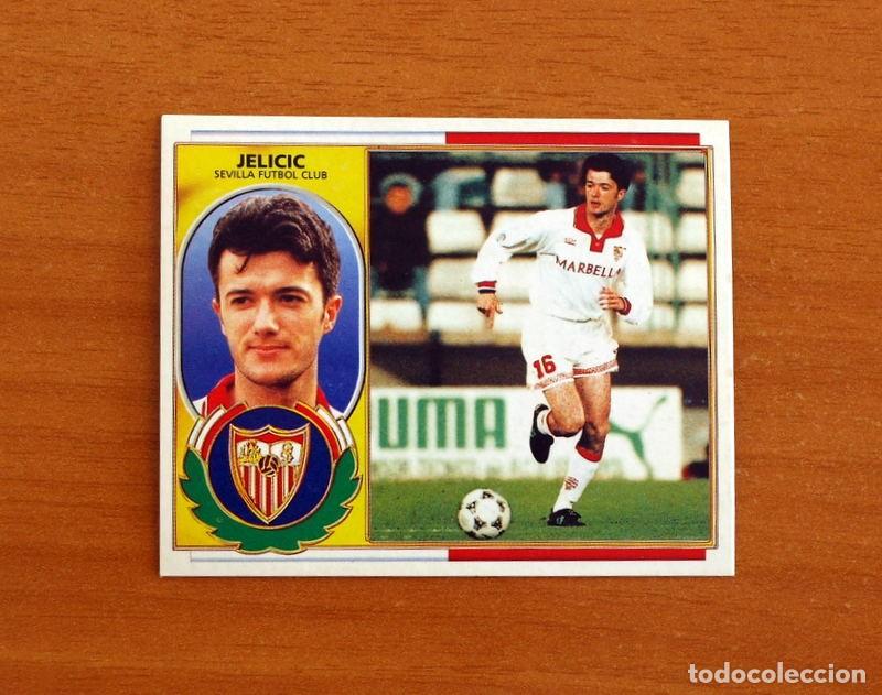 Cromos de F&uacute;tbol: Sevilla - Jelicic - Ediciones Este Liga 1996-1997, 96-97 - Nunca pegado