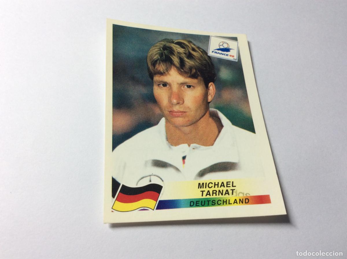Cromos de F&uacute;tbol: 379 Michael Tarnat Alemania CROMO STICKER Francia 1998 PANINI