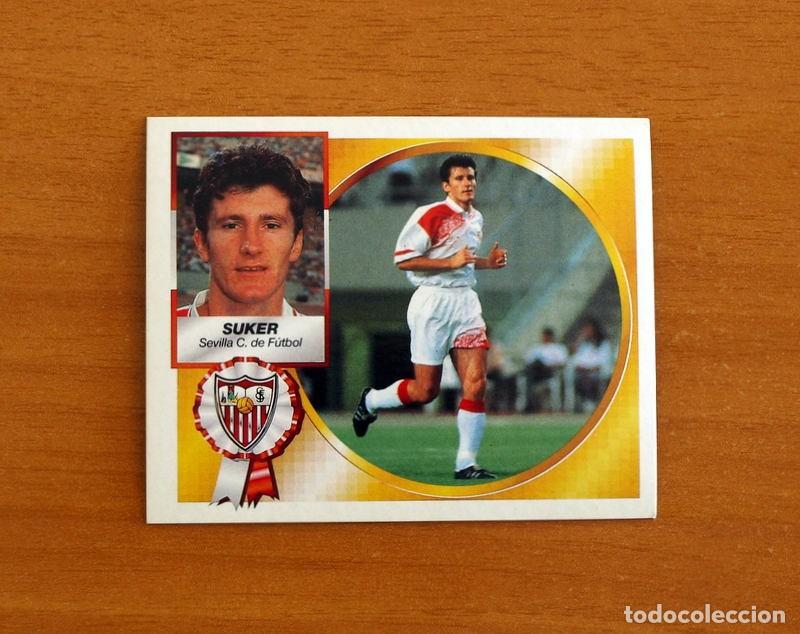 Cromos de F&uacute;tbol: Sevilla - Suker - Ediciones Este Liga 1994-1995, 94-95 - Nunca Pegado