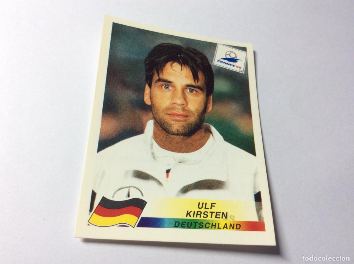 Cromos de F&uacute;tbol: 385 Ulf Kirsten Alemania CROMO STICKER Francia 1998 PANINI