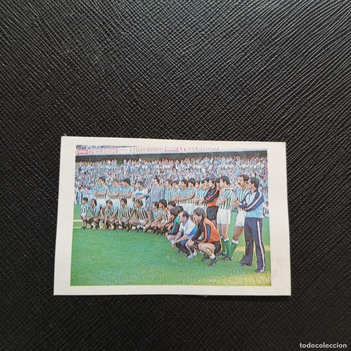 Figurine di Calcio: PLANTILLA REAL BETIS CANO 1983 1984 CROMO FUTBOL 83 84 LIGA - DESPEGADO - A113 PG163