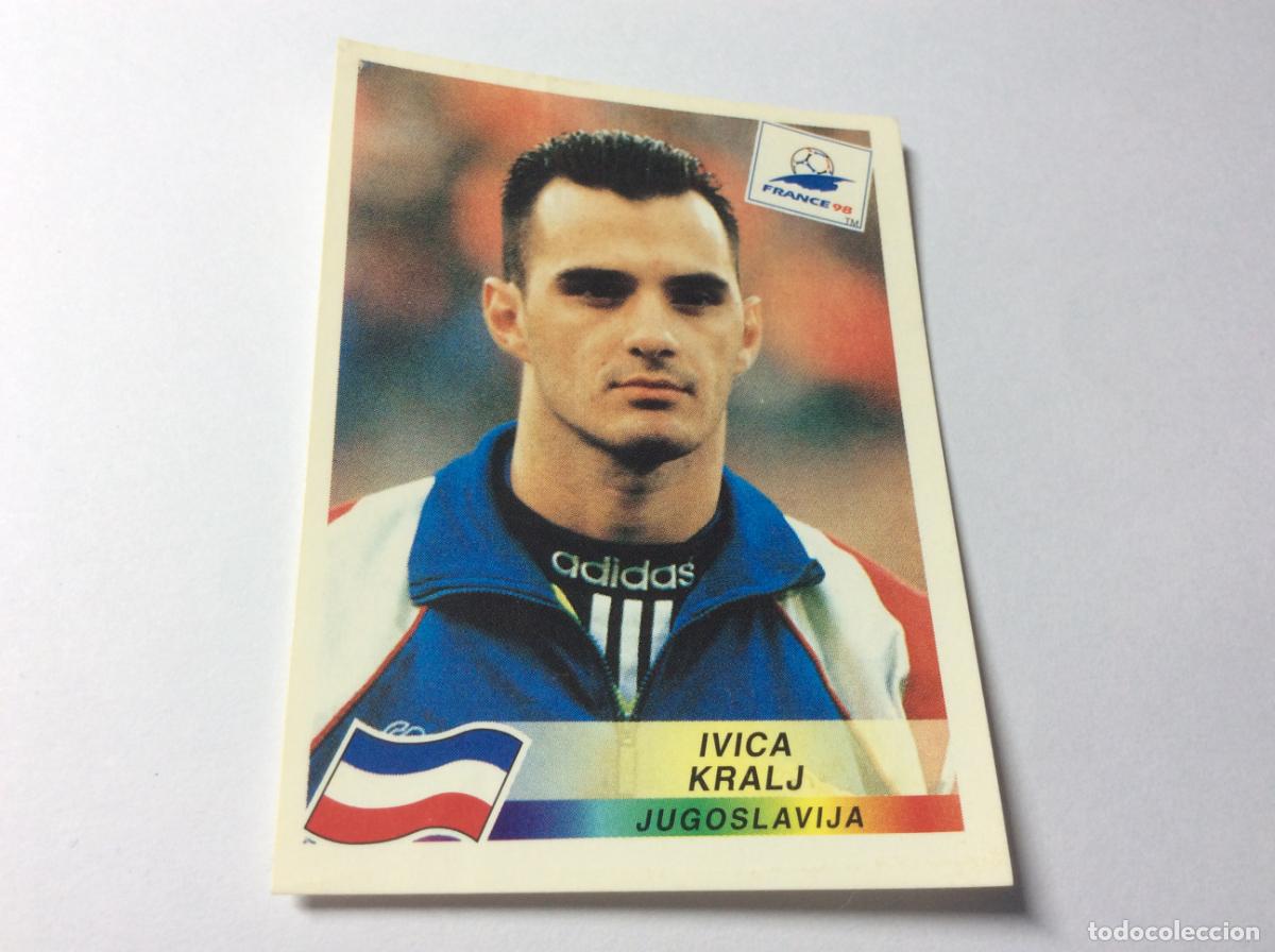 Figurine di Calcio: 391 Ivica Kralj Yugoslavia CROMO STICKER Francia 1998 PANINI