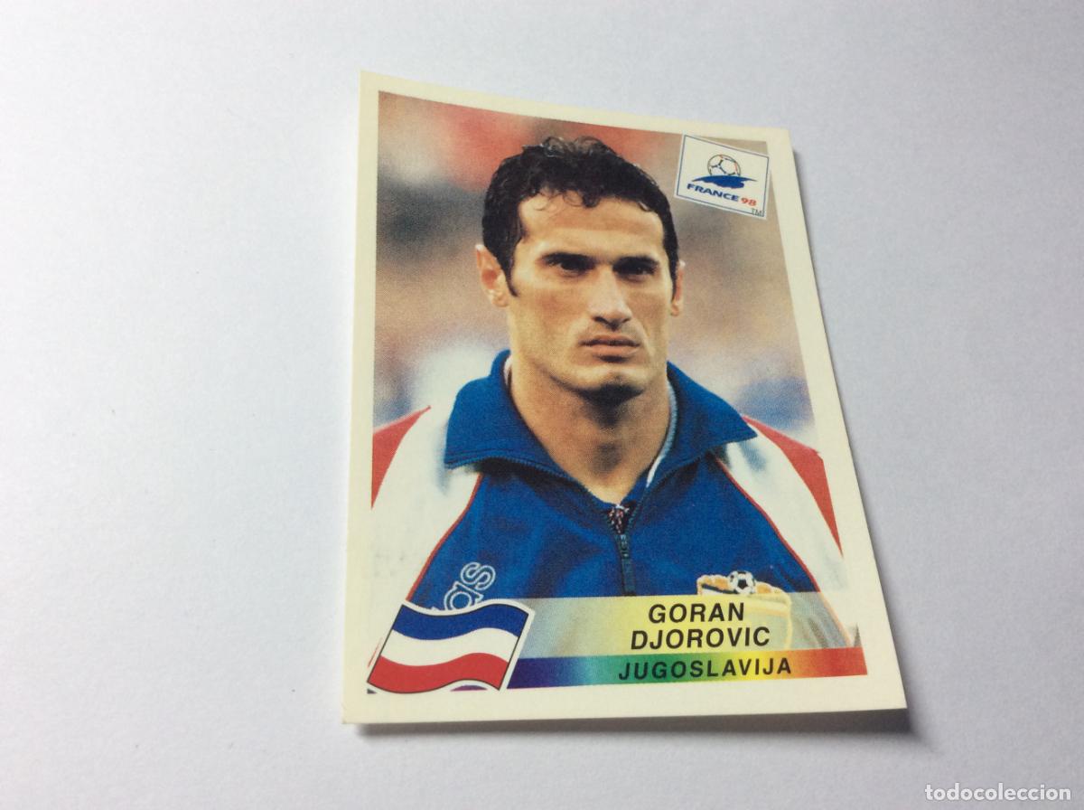 Figurine di Calcio: 393 Goran Djorovic Yugoslavia CROMO STICKER Francia 1998 PANINI