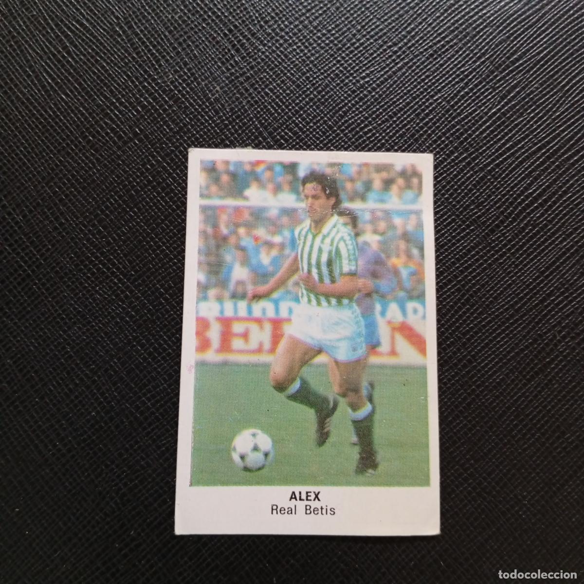 Cromos de F&uacute;tbol: ALEX REAL BETIS CANO 1983 1984 CROMO FUTBOL 83 84 LIGA - DESPEGADO - A113 PG163