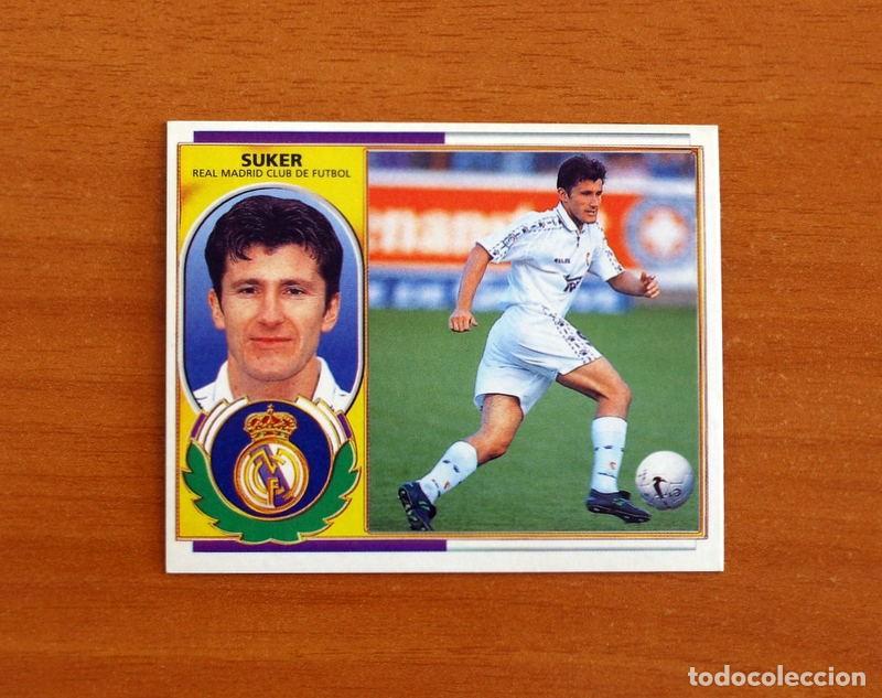 Figurine di Calcio: Real Madrid - Suker - Versi&oacute;n - Ediciones Este Liga 1996-1997, 96-97 - Nunca Pegado
