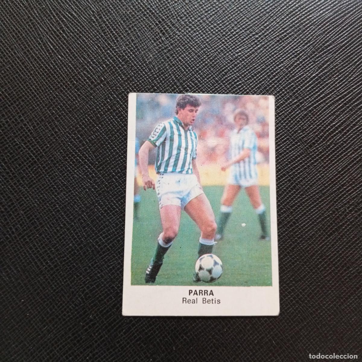 Cartes &agrave; collectionner de Football: PARRA REAL BETIS CANO 1983 1984 CROMO FUTBOL 83 84 LIGA - DESPEGADO - A113 PG163