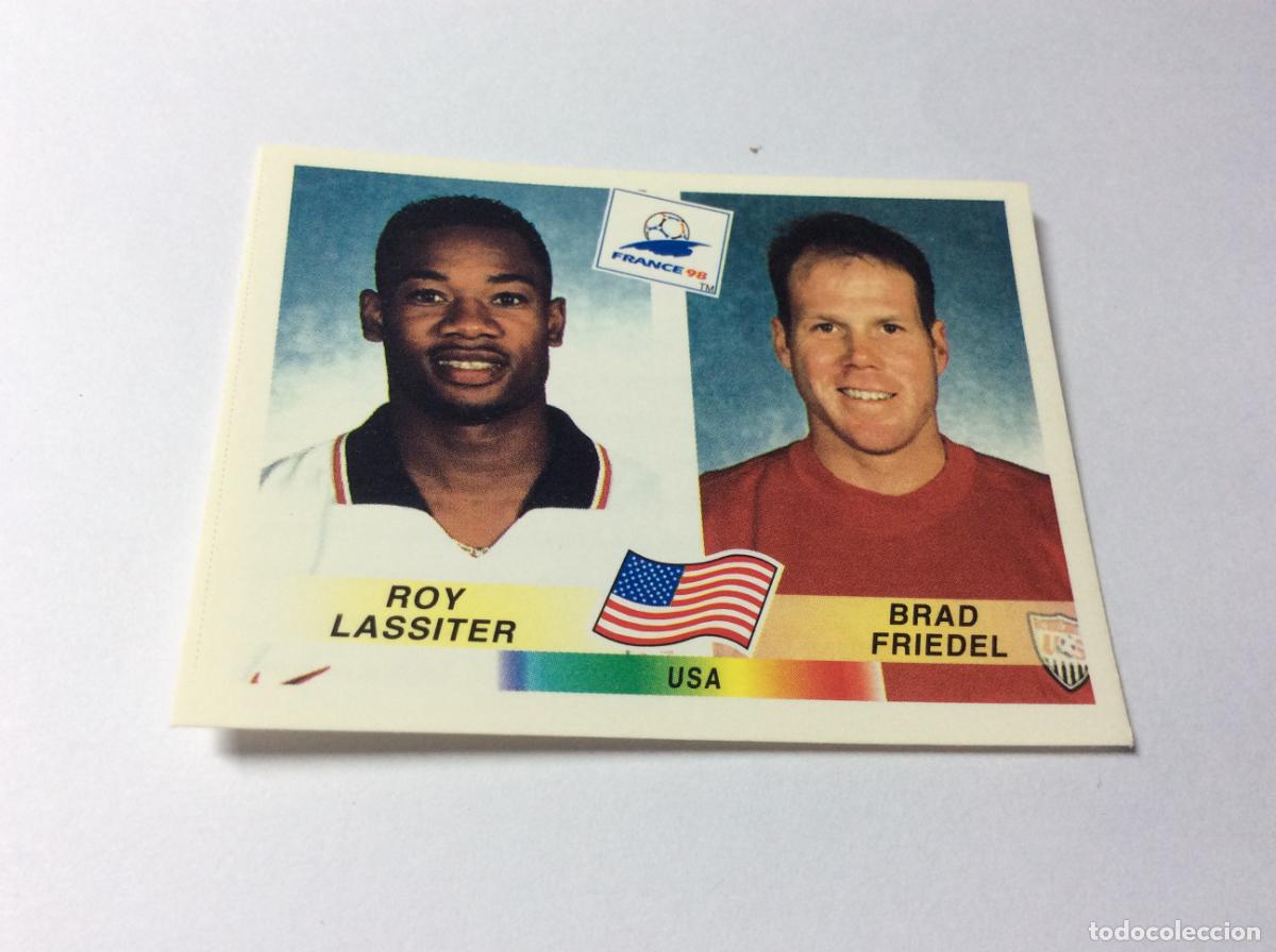 Cartes &agrave; collectionner de Football: 416 Roy Lassiter / Brad Friedel Estados Unidos CROMO STICKER Francia 1998 PANINI