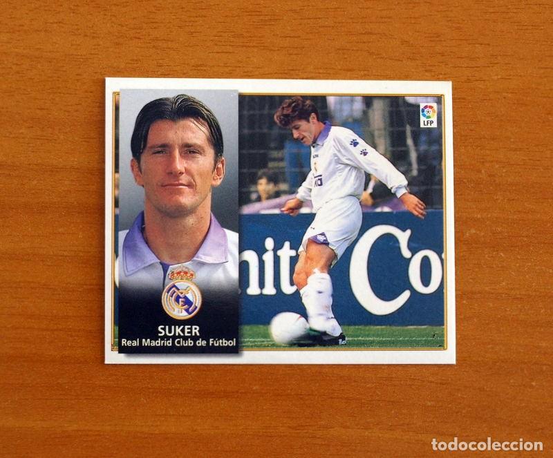 Cartes &agrave; collectionner de Football: Real Madrid - Suker - Ediciones Este Liga 1998-1999, 98-99 - Nunca Pegado