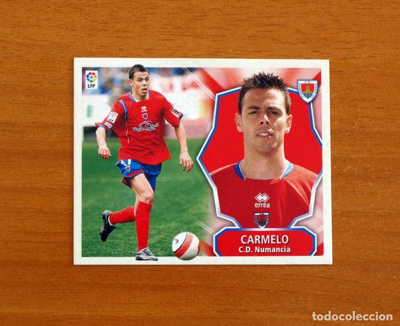 Cromos de F&uacute;tbol: Numancia - Carmelo - Baja - Liga 2008-2009, 08-09 - Ediciones Este - Nunca Pegado
