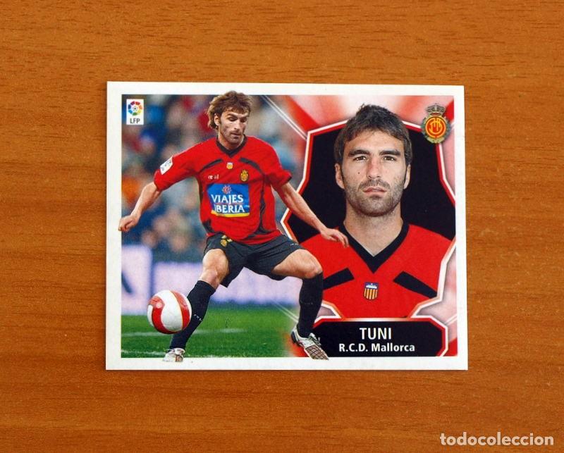 Cromos de F&uacute;tbol: Mallorca - Tuni - Baja - Liga 2008-2009, 08-09 - Ediciones Este - Nunca Pegado