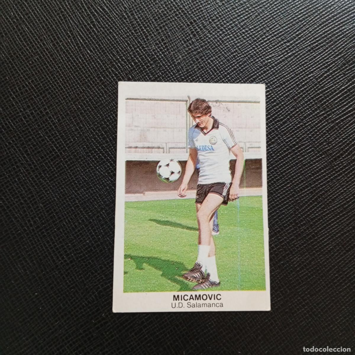 Cromos de F&uacute;tbol: MICAMOVIC SALAMANCA CANO 1983 1984 CROMO FUTBOL 83 84 LIGA - DESPEGADO - A113 PG190