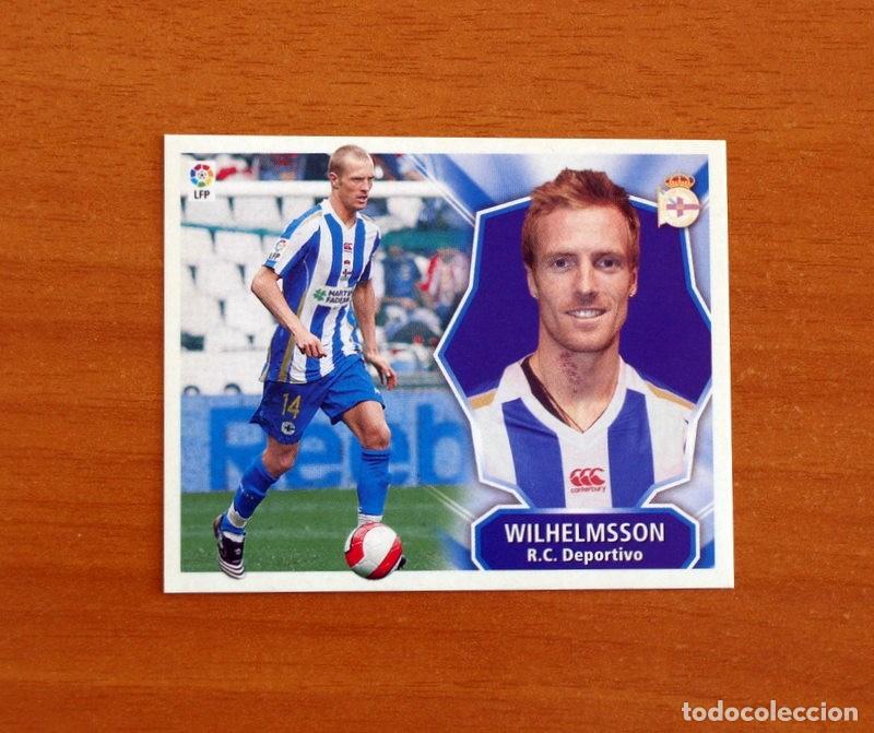 Figurine di Calcio: Deportivo La Coru&ntilde;a - Wilhelmsson - Baja - Liga 2008-2009, 08-09 - Ediciones Este - Nunca Pegado