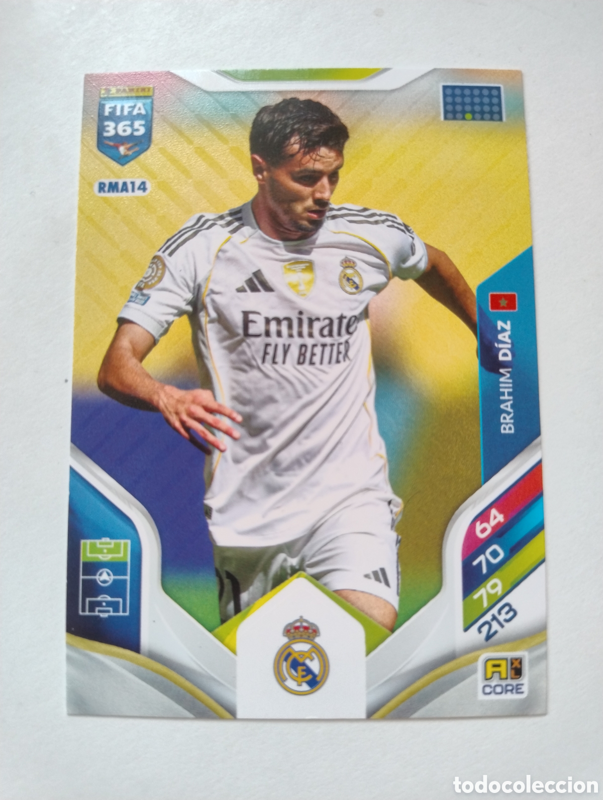 Figurine di Calcio: RMA 14 - Brahim D&iacute;az - Real Madrid - Adrenalyn XL FIFA 365 2026