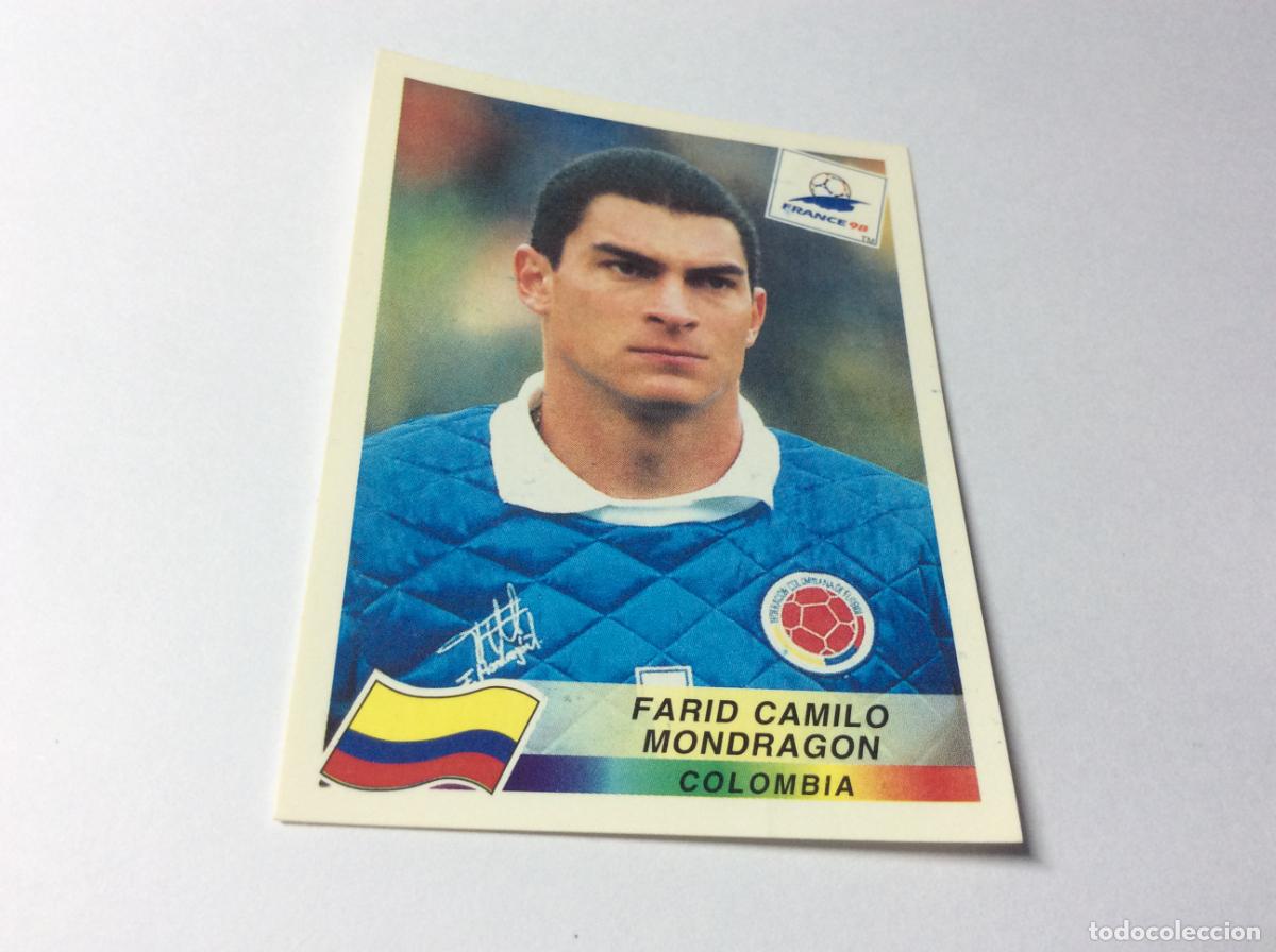 Cromos de F&uacute;tbol: 462 Farid Camilo Mondrag&oacute;n Colombia CROMO STICKER Francia 1998 PANINI