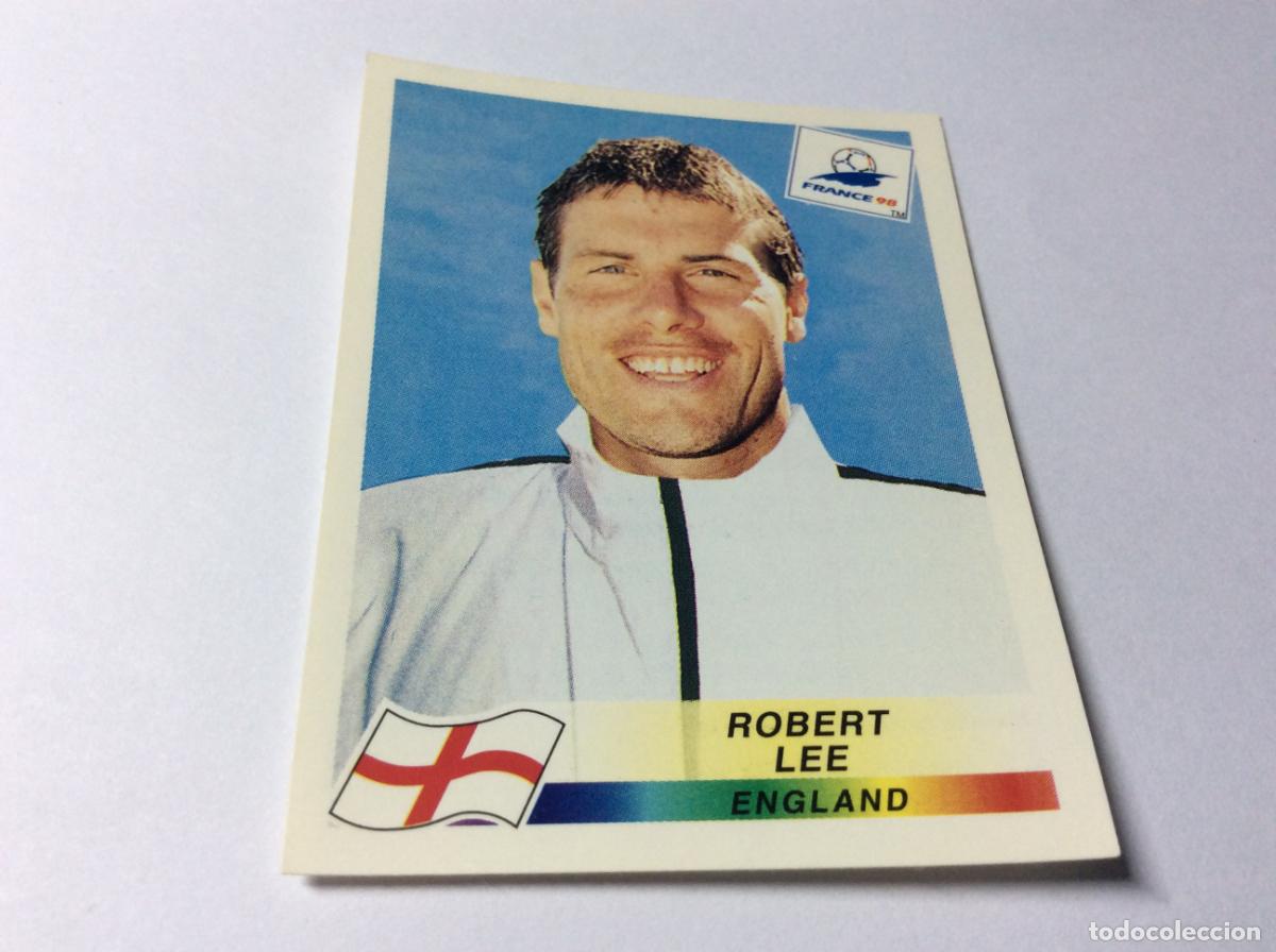 Fu&szlig;ball-Sticker: 472 Robert Lee Inglaterra CROMO STICKER Francia 1998 PANINI